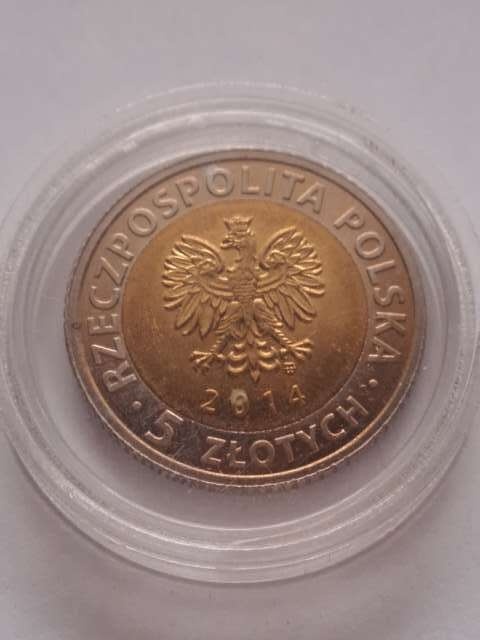 5 zł 25 Lat Wolności 2014 r