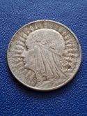 5 zł Głowa Kobiety 1933 r