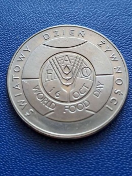 50 zł Światowy Dzień Żywności 1981 r