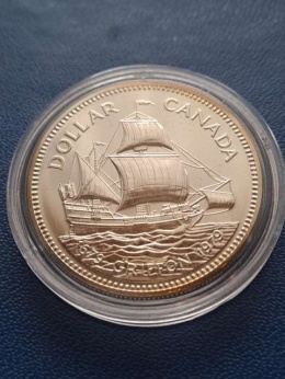 Kanada 1 Dolar Żaglowiec Griffon 1979 r