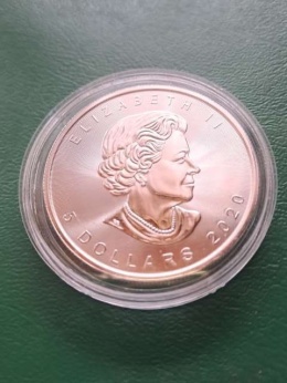 Kanada 5 Dolarów 2020 r