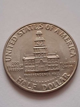 USA 1/2 Dollara Kennedy 1776-1976 r
