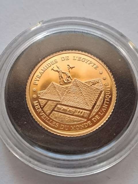 Wybrzeże Kości Słoniowej 1500 franków Piramidy Egipskie 2006 r