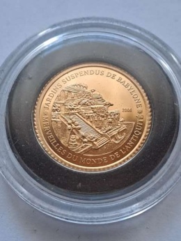 Wybrzeże Kości Słoniowej 1500 franków Wiszące ogrody Semiramidy 2006 r