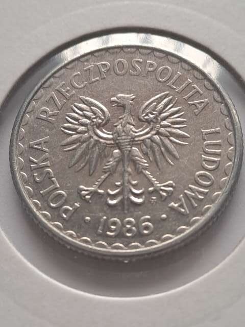 1 złoty 1986 r