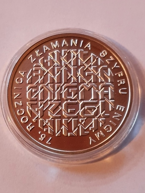 10 zł 75 Lat Złamania Szyfru Enigmy 2007