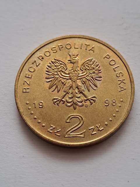 2 zł Adam Mickiewicz 1998 r
