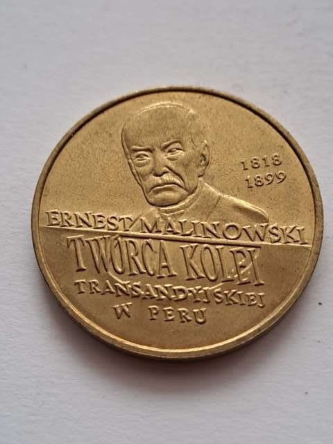 2 zł Ernest Malinowski 1999 r