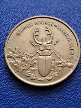 2 zł Jelonek Rogacz 1997 r