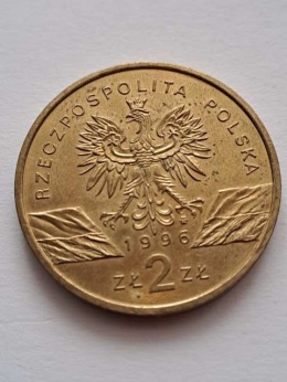 2 zł Jeże 1996 r