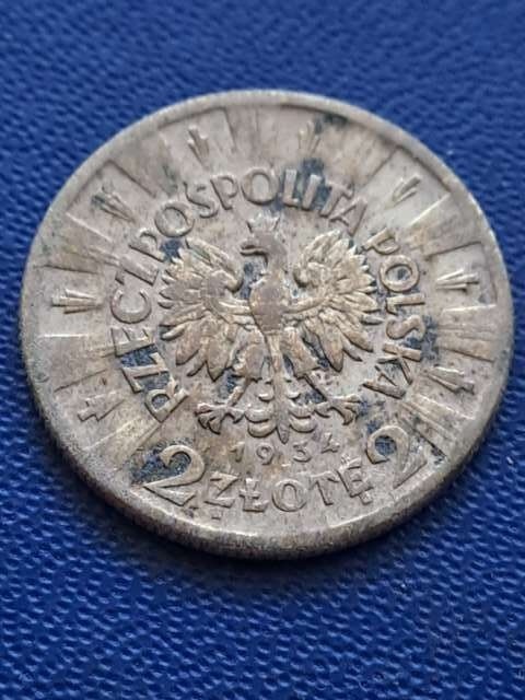 2 zł Józef Piłsudski 1934 r