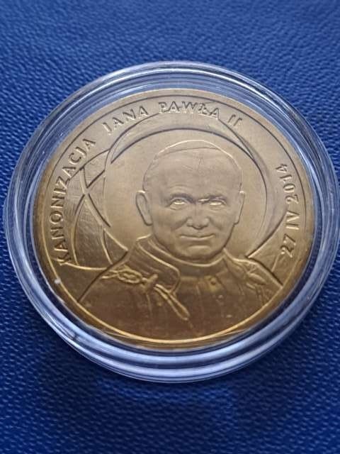 2 zł Kanonizacja Jana Pawła II 2014 r