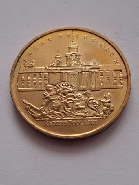 2 zł Pałac Potockich 1999 r