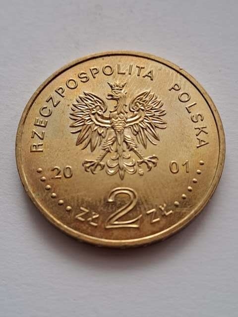 2 zł Szlak Bursztynowy 2001 r