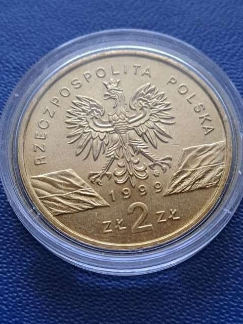 2 zł Wilk 1999 r