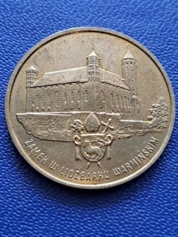 2 zł Zamek w Lidzbarku 1996 r
