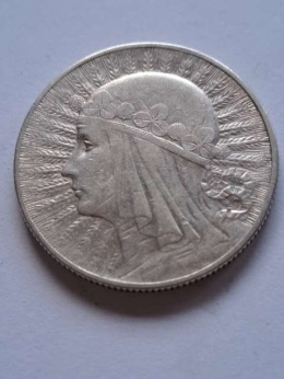 5 zł Głowa Kobiety 1932 r