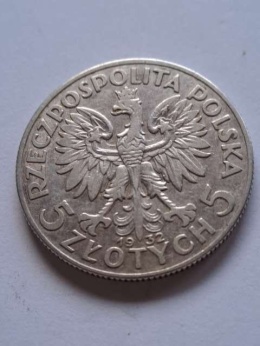 5 zł Głowa Kobiety 1932 r