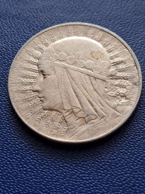 5 zł Głowa Kobiety 1933 r