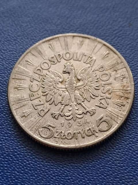 5 zł Józef Piłsudski 1934 r