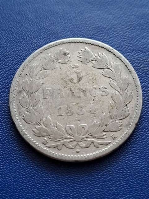 Francja 5 Franków Louis Philippe I 1834 r