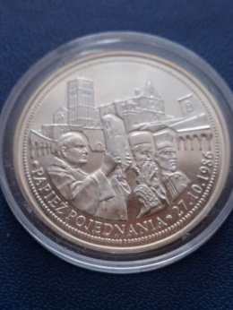 Numizmat Jan Paweł II Papież Pojednania 2005 r