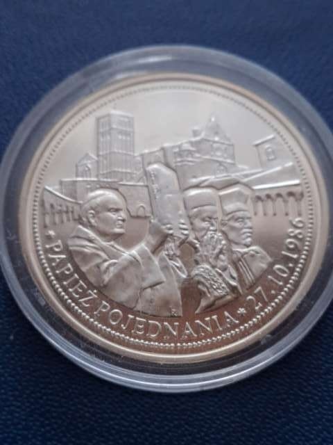 Numizmat Jan Paweł II Papież Pojednania 2005 r