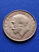 Wielka Brytania 1/2 Suwerena Jerzy V 1925 r