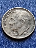 USA 10 Centów Roosevelt 1954 r D