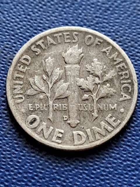 USA 10 Centów Roosevelt 1954 r D