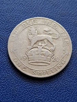 Wielka Brytania 1 Szyling Jerzy V 1920 r
