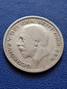 Wielka Brytania 1 Szyling Jerzy V 1929 r