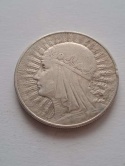 10 zł Głowa Kobiety 1933 r