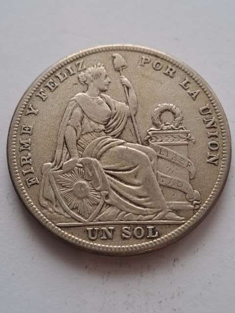 Peru Un Sol 1925 r