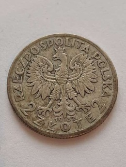 2 zł Głowa Kobiety 1932 r