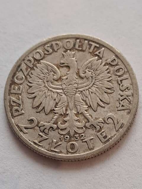 2 zł Głowa Kobiety 1932 r