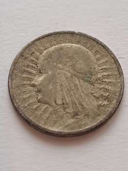 2 zł Głowa Kobiety 1933 r