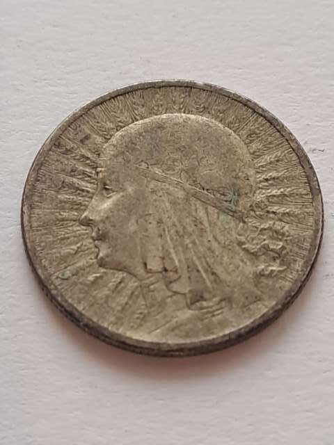 2 zł Głowa Kobiety 1933 r