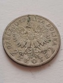 2 zł Głowa Kobiety 1933 r