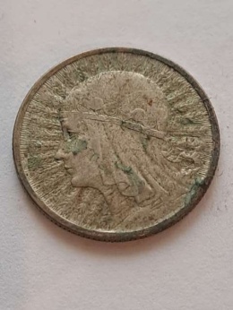 2 zł Głowa Kobiety 1933 r