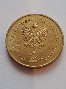2 zł Jan Twardowski 2010 r