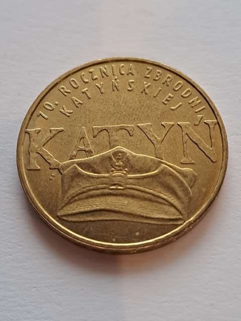 2 zł Rocznica Zbrodni Katyńskiej 2010 r
