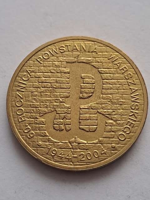 2 zł 60 Rocznica Powstania Warszawskiego 2004 r