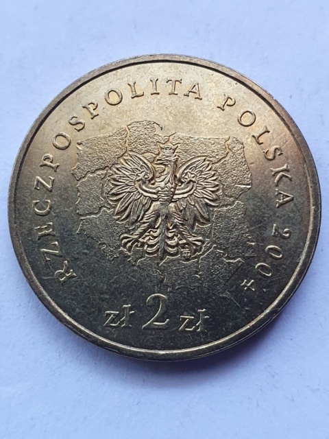 2 zł Województwo Małopolskie 2004 r