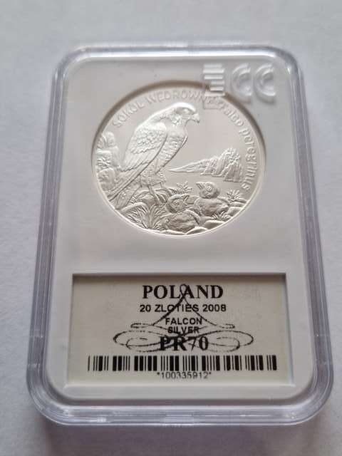 20 zł Sokół Wędrowny 2008 r