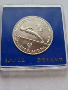 200 zł Lake Placid znicz 1980 r