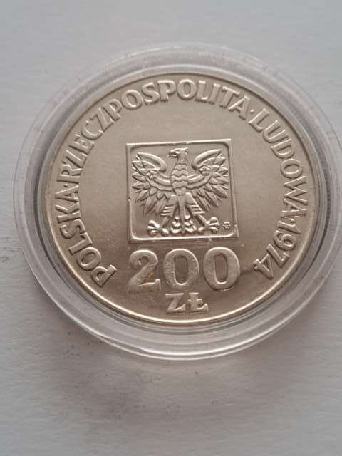 200 zł Mapka 1974 r