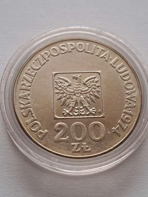 200 zł Mapka 1974 r