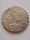 5 zł Głowa Kobiety 1934 r