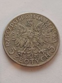 5 zł Głowa Kobiety 1934 r